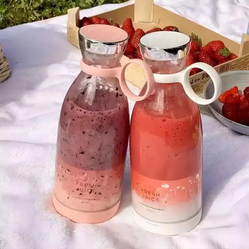 Deine Frische To-Go: Tragbarer Hochleistungs-Mixer für Smoothies, Shakes & Detox-Drinks!🥤