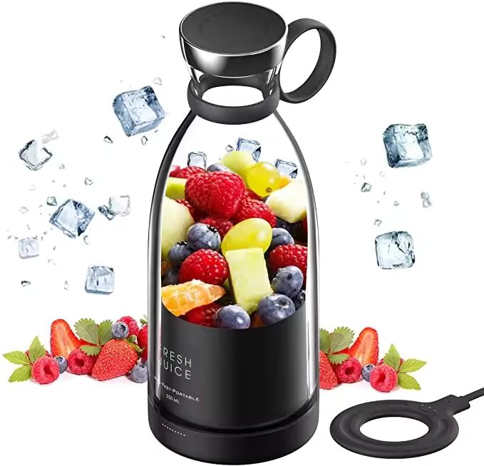 Deine Frische To-Go: Tragbarer Hochleistungs-Mixer für Smoothies, Shakes & Detox-Drinks!🥤